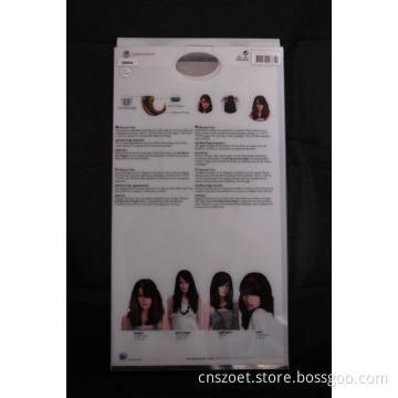 Package Box for Hair Extension, Hair Extension Box with Customized Printing (OET-H-123)